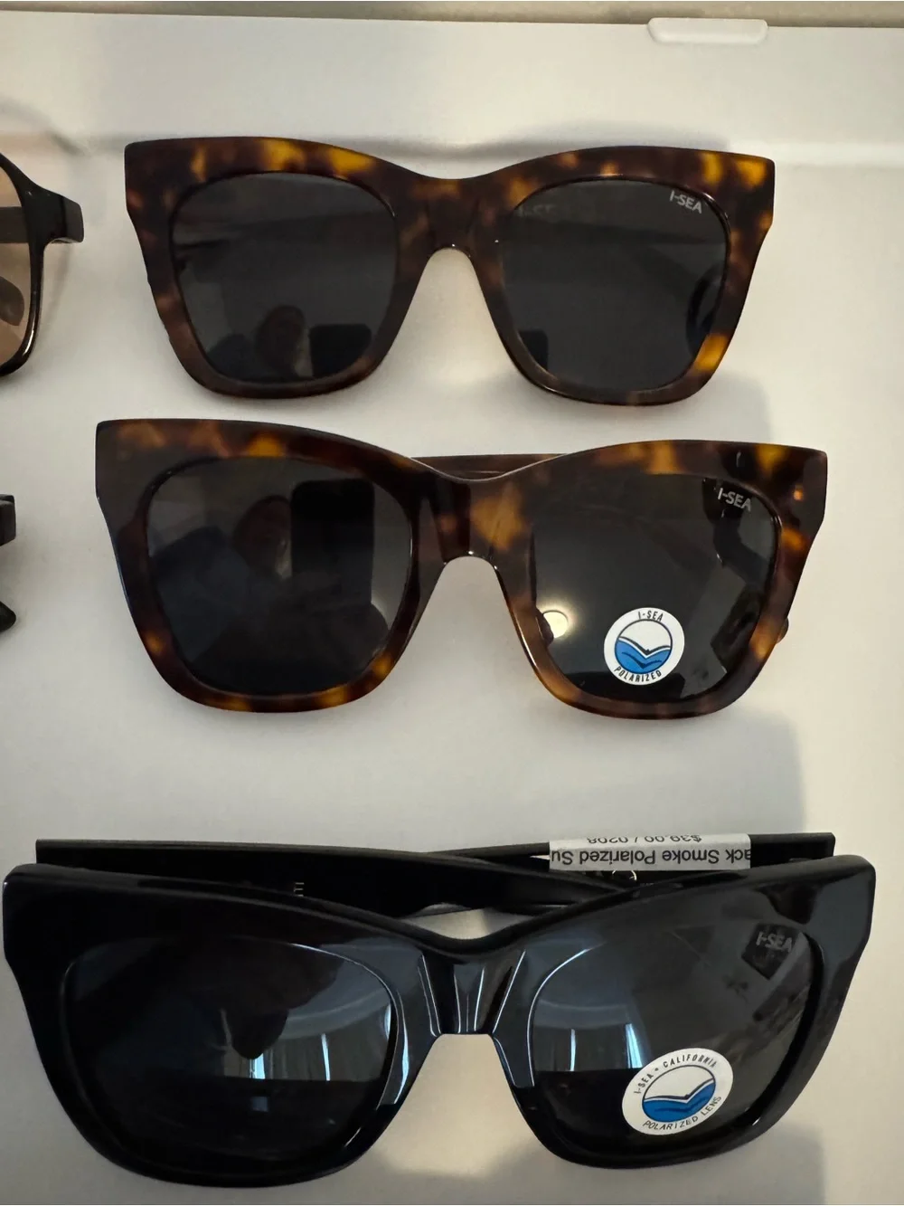 Black and Tortoiseshell Sunglasses - variety of styles